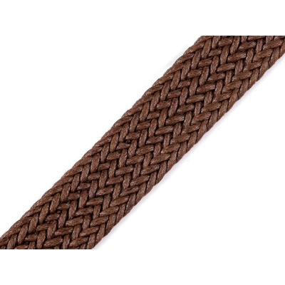Prima-obchod Splétaný popruh šíře 32 mm, barva 2 hnědá