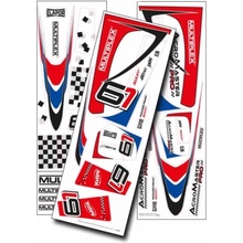 Acromaster PRO polepy modro-červené