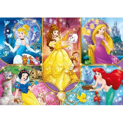 Clementoni Disney princezny: Rozrávkový svet 100 dílků