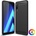Samsung Galaxy A7 2018 Удароустойчив Carbon Fiber Калъф и Протектор