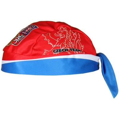 šátek pirátský CZECH TEAM červený