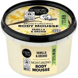 Organic Shop Мус за тяло Vanilla & Orchid, 250 ml Лосион за тяло
