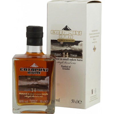 Cotopaxi 14y vulcani rum of Ecuador 60% 0,5 l (karton)