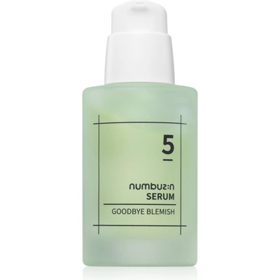 numbuzin No. 5 Goodbye Blemish Serum интензивен ревитализиращ серум против несъвършенства на кожата 50ml