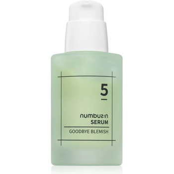 numbuzin No. 5 Goodbye Blemish Serum интензивен ревитализиращ серум против несъвършенства на кожата 50ml