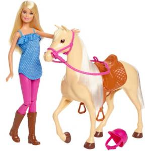 Mattel Кукла Mattel Barbie с кон FXH13 (FXH13)