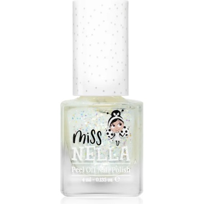 Miss Nella Peel Off Nail Polish лак за нокти за деца MN25 Confetti Clouds 4ml