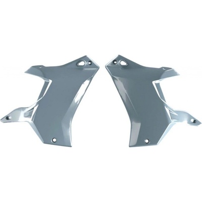 RACETECH (RTECH) kryty chladiče (levá/pravá) T7 REVOLUTION YAMAHA TENERE 700 19-24 barva šedá
