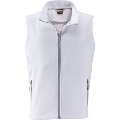Daiber jn 1128 / Мъжки софтшел елек - бял xxxl (02112890213)