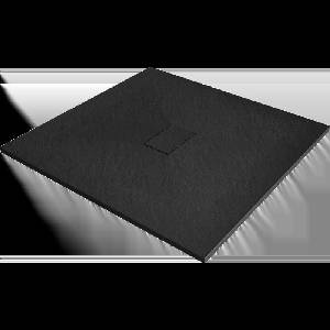 Mexen Hugo квадратен душов поддушник SMC 100 x 100 см, черен - 42701010 (42701010)