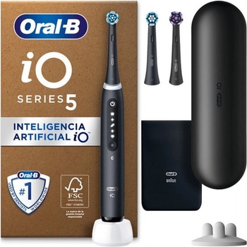 Oral-B Ел. четка за зъби Oral-B iO Series 5, таймер, сензор за налягане, черна