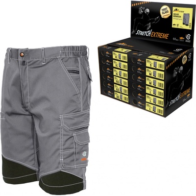 Industrial Starter Bermudy Stretch Extreme šedá