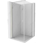 Mexen Mist-B врата за душ кабина 95 x 95 см, прозрачна, четкан никел - 8A2T-095-095-97-00 (8A2T-095-095-97-00)