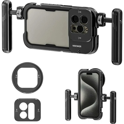 Neewer PA023k sada, ultra stabilizačná klietka + 2x rukoväť - 10103134