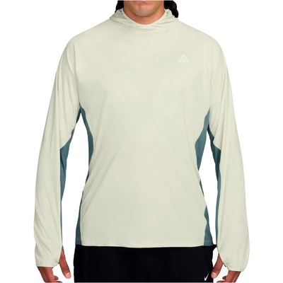 Nike Мъжка блуза с дълъг ръкав Nike ACG Solar Chase Dri-Fit UV L/S Hooded Top Running shirt - Sea Glass / Mineral Slate / Summit White (216-9115-0211)