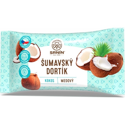 Rej Food Srnín Šumavský Dortík s kokosem 60 g