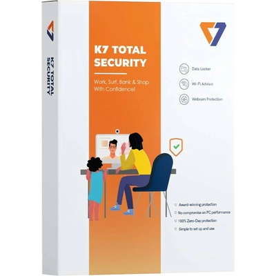 K7 Total Security 1 lic. 12 mes.