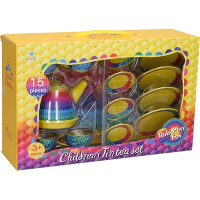 Wiky Nádobí plechové sada žlutá 15 ks