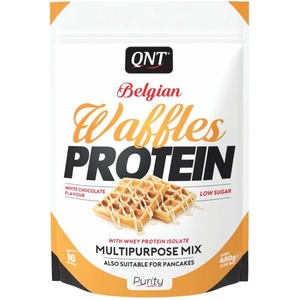 QNT Waffles protein [480 грама] Бял шоколад
