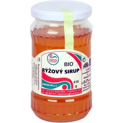 Sunfood Rýžový sirup Bio 410 g