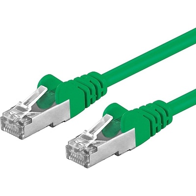 Premiumcord sp6asftp020G Patch, CAT6a S-FTP, RJ45-RJ45, AWG 26/7, 2m, zelený