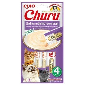 Churu Cat Chicken with Shrimp 4 x 14 g