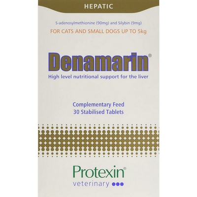 Protexin Denamarin cat, small dog na podporu pečene pre mačky a malé psy 30 tbl