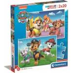 Clementoni Paw Patro puzzle 2x20pcs