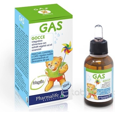 Pharmalife GAS DROPS kvapky pre dojčatá a deti 30 ml