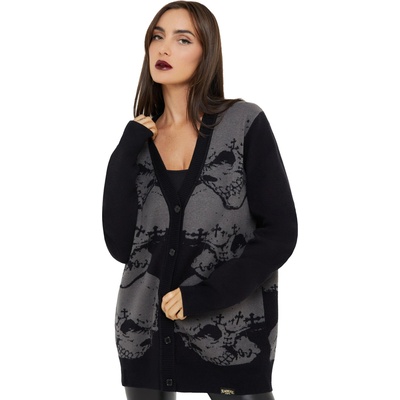 KILLSTAR Пуловер унисекс (жилетка) KILLSTAR x ALCHEMY - Headstone - Black - KSRA013366