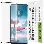 Techsuit Протектор за Motorola Edge 40 Neo - 111D Full Cover / Full Glue Glass / 3D Curved Screen - Черен
