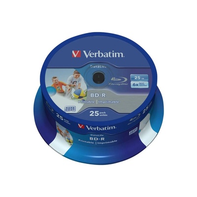 Verbatim 43811 празен Blu-Ray диск BD-R 25 GB 25 броя (43811) (43811)