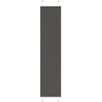 vidaXL Плисирана щора черна 40x200 cm Ширина на плата 39, 4 cm (4015148)