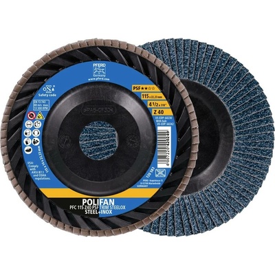 PFERD TOOLS 67771114 lamelový kotouč Průměr 115 mm Zrnitost=40 10 ks