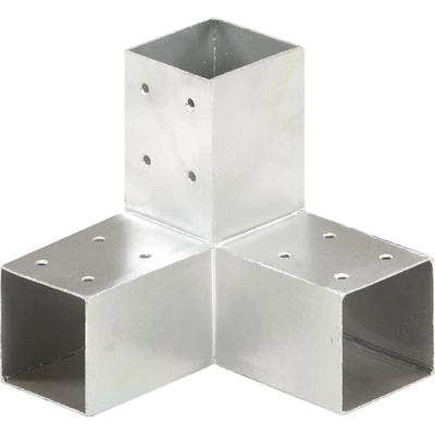 Greatstore Trámová spojka ve tvaru Y pozinkovaný kov 71 x 71 mm