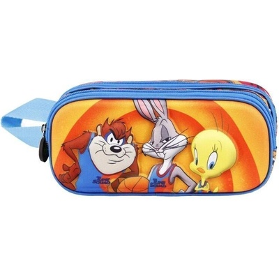 Looney Tunes Penál 2 kapsy - Space Jam