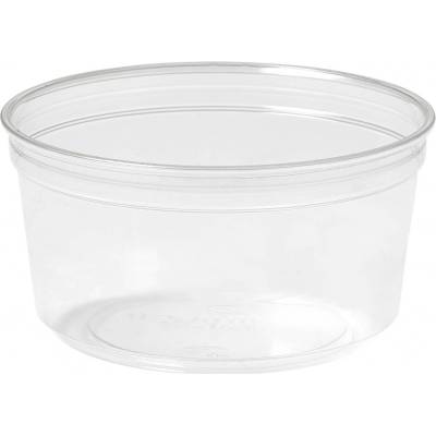 DUNI Miska recyklovaný PET tr 375 ml crystal deli