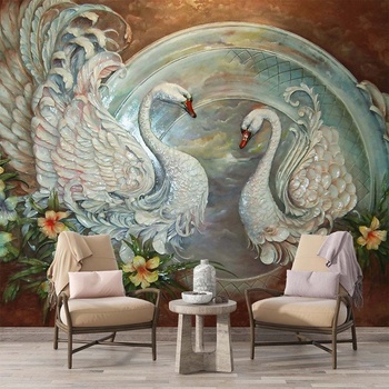 Art gift Фототапет Лебедова любов