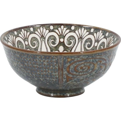 Chic Antique Opálová porcelánová miska s květy uvnitř Arés 12 x 5,5 cm 300 ml