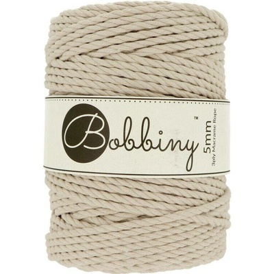 Bobbiny Rope Beige 5 mm