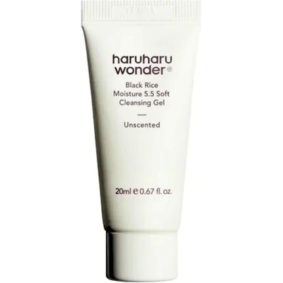 haruharu wonder - Black Rice Moisture 5.5 Soft Cleansing Gel MINI 20ml