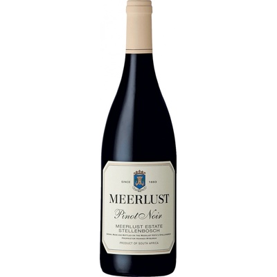 Meerlust Pinot Noir 2023 Červené 12,5% 0,75 l (holá láhev)