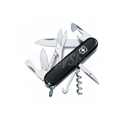 Švýcarský kapesní nůž s vývrtkou Victorinox Climber (1.3703), Barva Černá Victorinox