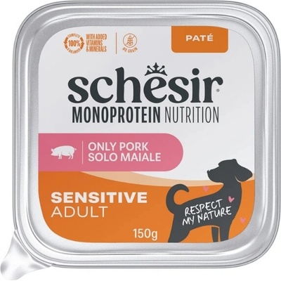 Schesir Dog Monoprotein Šunka paté 150 g