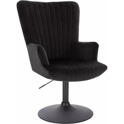 LuxuryForm Design Amadeo Velur na čiernom tanieri / čierne
