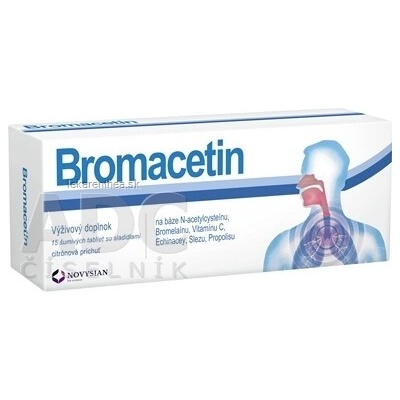 Novysian Bromacetin 15 šumivých tabliet
