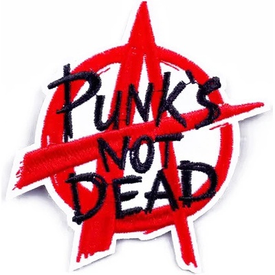 Nášivka Punk´s not Death malá