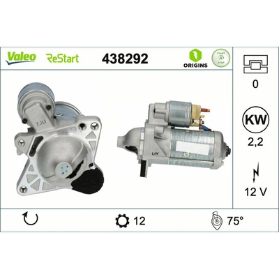 Startér VALEO 438292