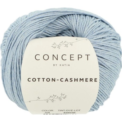 Concept by Katia Cotton Cashmere 58 modrá
