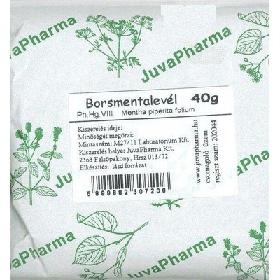 JuvaPharma čaj Máta peprná list 40 g